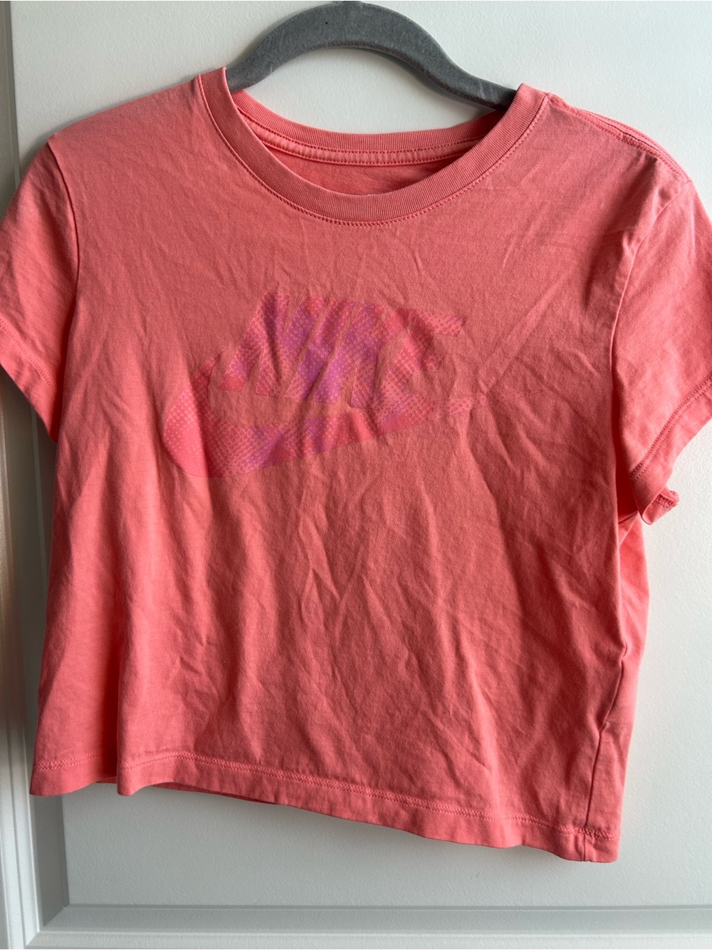 Nike Coral Pink Graphic Tee
